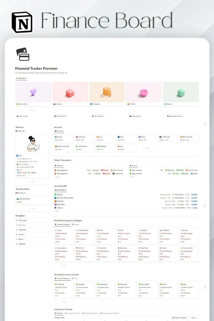 Notion Freelance Dashboard