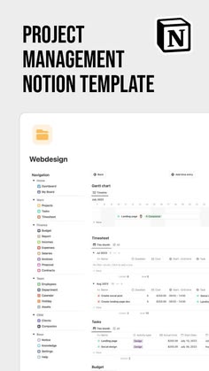 Notion Project Management Template