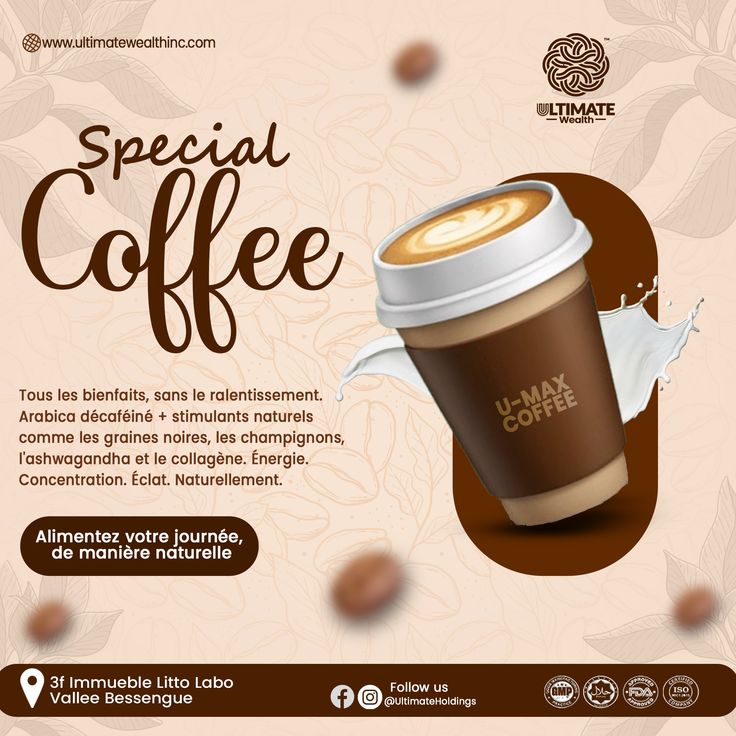 U-Max Coffee — Product Ad